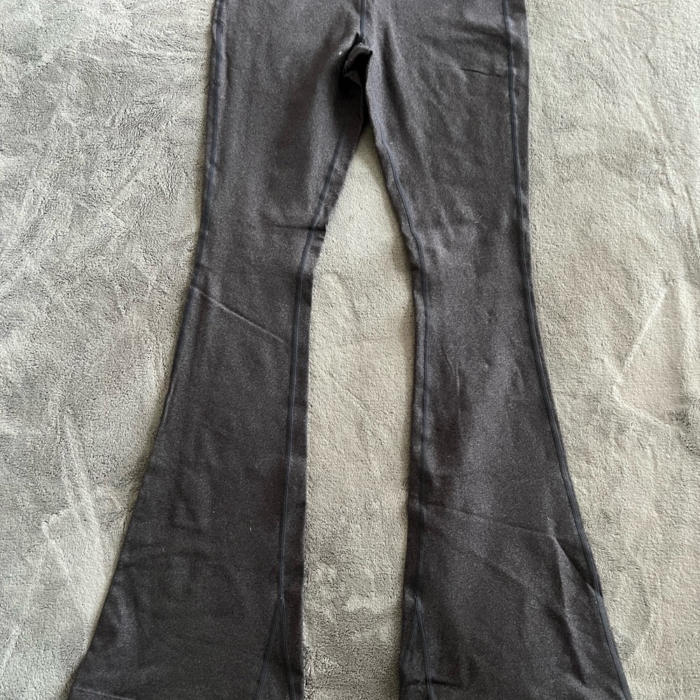 Splits59 Heather Grey Flare Leggings